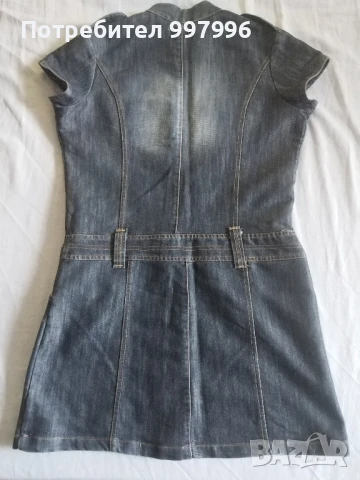 дънкова рокля- ХЛ размер, снимка 7 - Рокли - 50987560