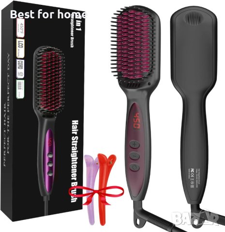 Четка за изправяне и стилизиране на брада и коса JAMIEWIN 3 в 1