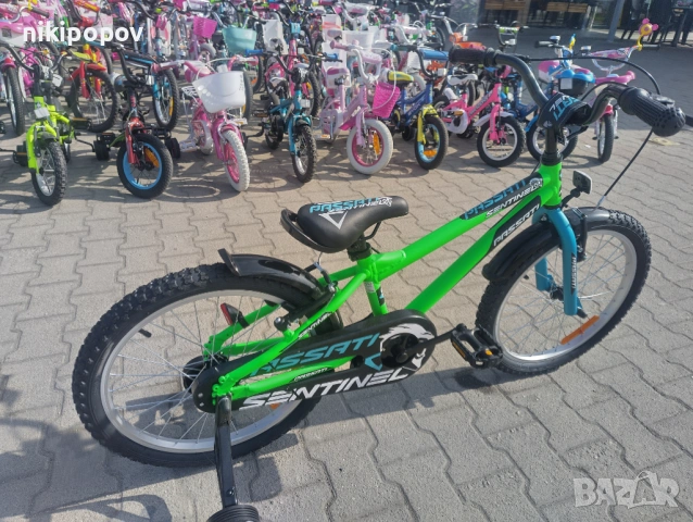 PASSATI Алуминиев велосипед 20" SENTINEL зелен, снимка 4 - Велосипеди - 53773278