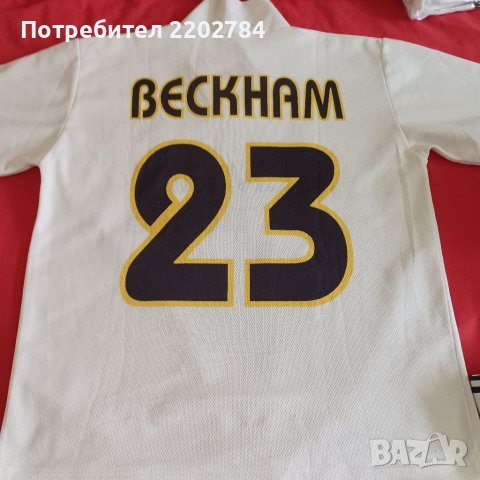 Футболна тениска Бекъм,Реал Мадрид,Real Madrid,Beckham, снимка 17 - Фен артикули - 30859359