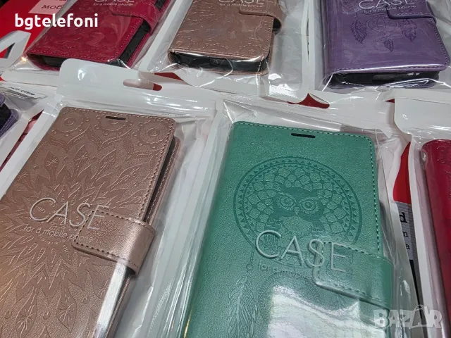 Samsung Galaxy S25,Galaxy S25 Ultra луксозен цветен калъф тип тефтер, снимка 13 - Калъфи, кейсове - 49199066