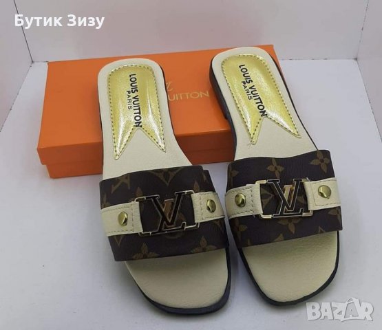 Дамски чехли Louis Vuitton , снимка 1