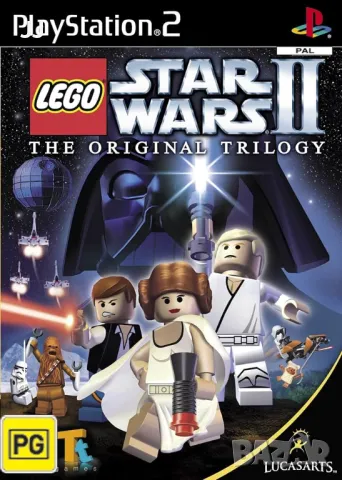 PS2 Lego Star Wars II the Original Trilogy 10лв.PS2 Игра за PS3 PlayStation 3, снимка 1