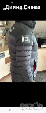 Зимно яке с качулка като ново много добра реплика, снимка 5 - Якета - 47480060