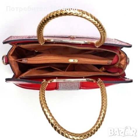 Дамска елегантна чанта SVT, снимка 3 - Чанти - 52471204