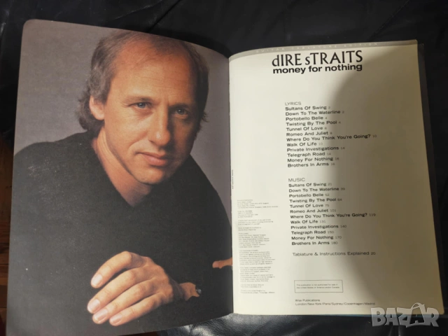 Dire Straits- Money For Nothing GUITAR TAB Edition , снимка 15 - Китари - 53384431