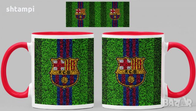 Чаша Барселона Barcelona Керамична, снимка 3 - Фен артикули - 34782912