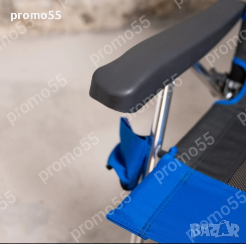 Сгъваем Ултралек Стол с 5 Позиции Тип Раница за Плаж, Къмпинг, Риболов, снимка 6 - Къмпинг мебели - 51652035