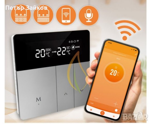 Wifi Smart Wlan термостат, снимка 6 - Други стоки за дома - 39132449