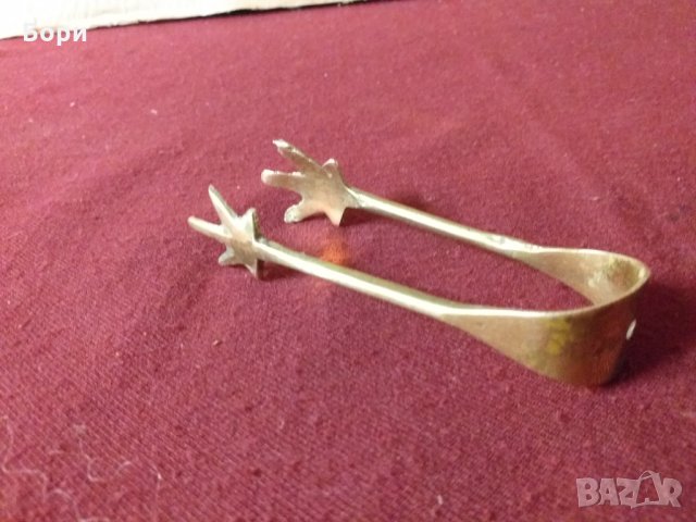 Стара щипка за лед от месинг, снимка 6 - Аксесоари за кухня - 34521832