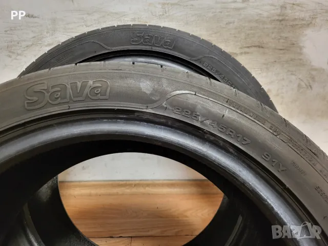 2 бр. 225/45/17 Sava Dot22 / летни гуми, снимка 7 - Гуми и джанти - 49941225