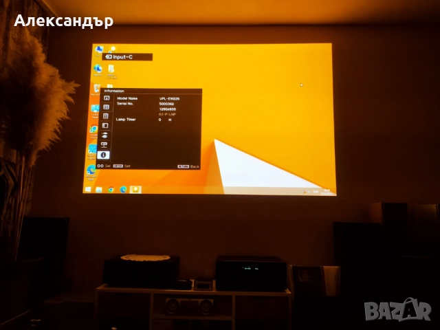 Проектор SONY VPL-EW226, WXGA 1280 x 800 Native, снимка 5 - Плейъри, домашно кино, прожектори - 51431490