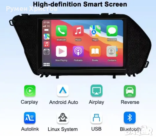 ANDROID МУЛТИМЕДИЯ 7" ЗА MERCEDES-BENZ GLK X204, снимка 3 - Навигация за кола - 56046352