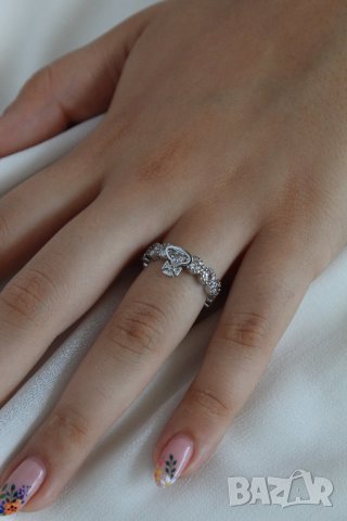 Двоен пръстен Vivienne Westwood , снимка 4 - Пръстени - 41330389