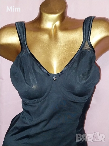  Резервирани Triumph 85 B Черно еластично боди , снимка 5 - Бельо - 52646075