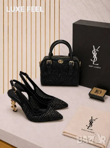 Prada ⚜️ Yves Saint Laurent ⚜️Дамски Сандали , снимка 3 - Сандали - 55801425