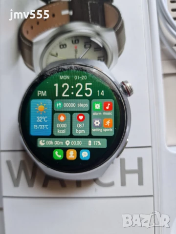 Смарт часовник Smartwatch GT4 PRO, снимка 4 - Смарт гривни - 50684681