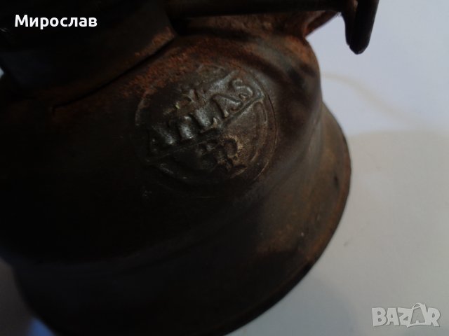 ATLAS 275 ГАЗОВА ЛАМПА ГАЗОВ ФЕНЕР , снимка 4 - Антикварни и старинни предмети - 41633387