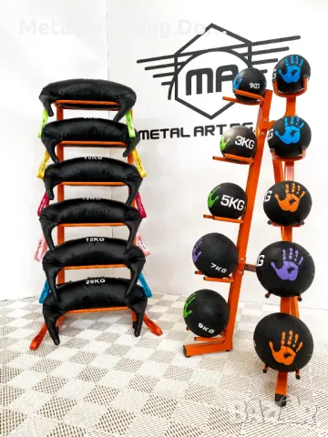 Стойка за Медициснки топки , снимка 3 - Фитнес уреди - 50034937