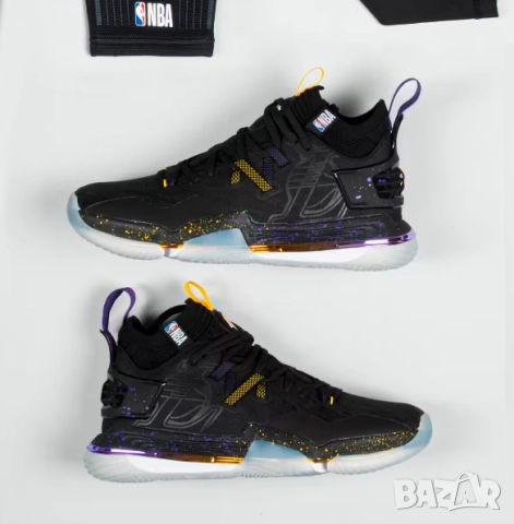 ТАРМАК Баскетболни маратонки НБА Лос Анджелис Лейкърс . номер 46 , снимка 4 - Маратонки - 51924858