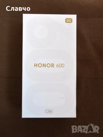 Honor 600 Lite 8/256 като нов с гаранция от Технополис 