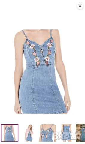 Лятна дънкова рокля GUESS, снимка 5 - Рокли - 50192050