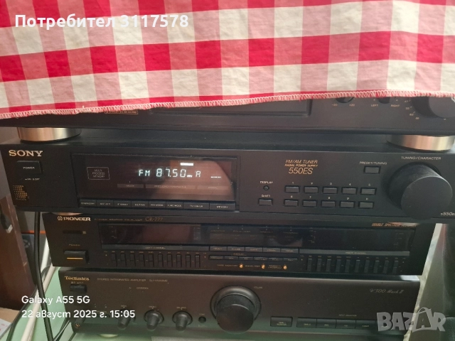 Sony ST-S-550 ES Тунер Промо