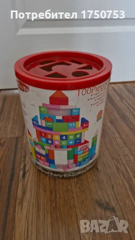 Дървени геометрични фигури Acool toy