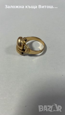 Златен Пръстен 18к/4.60 гр., снимка 4 - Пръстени - 40200529