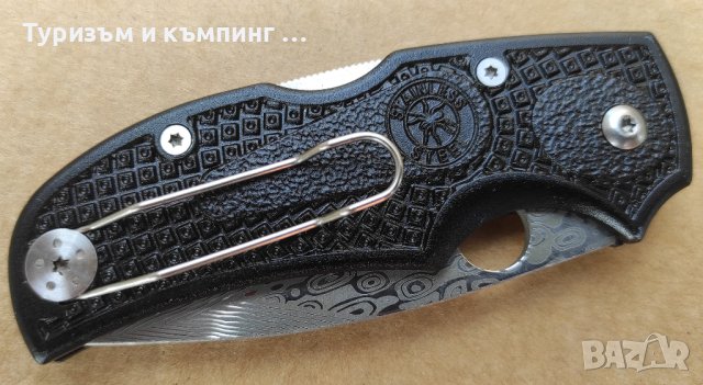 Сгъваем нож Spydercо /3/ , снимка 5 - Ножове - 41759274