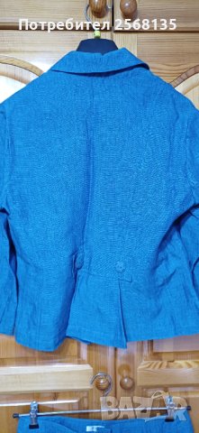 Разкошен Костюм на DANINI-Висококачествен Лен и Оригинален Дизайн!НОВ с Етикет!!, снимка 7 - Костюми - 44183515