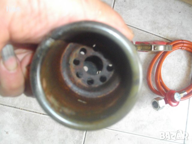 ROTHENBERGER-58 см Газова Горелка За Покриви/Хидроизолации-Немска-Профи-С Маркуч и Редуцир Вентил, снимка 6 - Други инструменти - 41443485