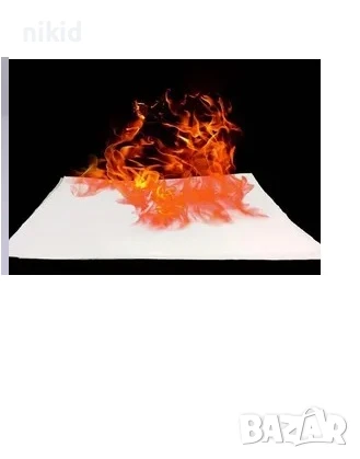 Ядивна Горяща вафлена хартия за запалване на огън плака принт сладкарска за торти торта, снимка 3 - Други - 51202332