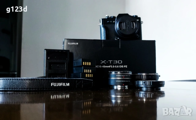 Fujifilm XT30 + обектив и много аксесоари