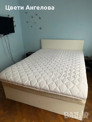 Спалня с матрак и топ матрак – много запазена 190/140