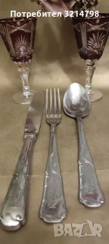 Старинни прибори за хранене , снимка 7 - Прибори за хранене, готвене и сервиране - 48217989