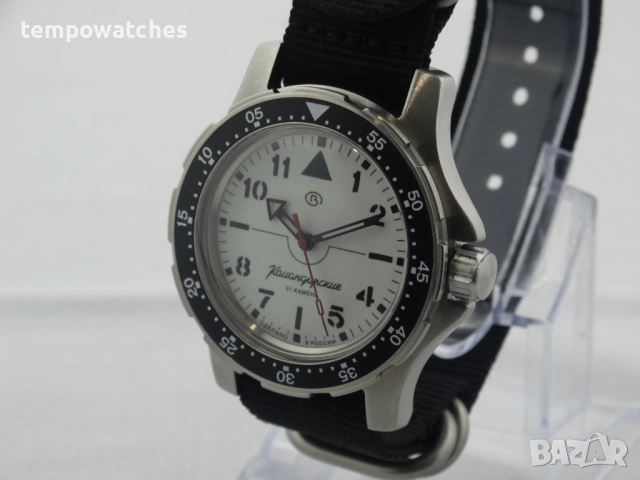  ВОСТОК КОМАНДИРСКИЕ АВТОМАТИЧЕН- FULL LUME ref: 18028А, снимка 8 - Мъжки - 52326965