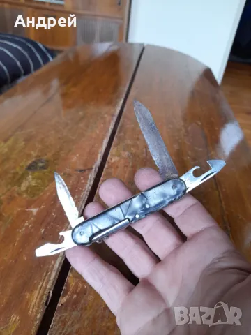 Стар джобен нож,ножче,ножка #112, снимка 6 - Други ценни предмети - 50275459