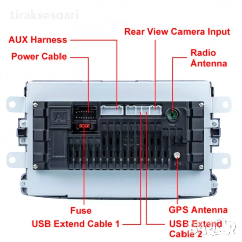 8-инчова мултимедия за Renault и Dacia (2011-2017) – Android, Carplay , снимка 5 - Аксесоари и консумативи - 53159847