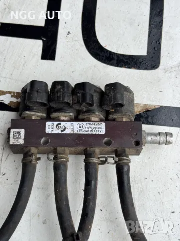 Газов инжектор RAIL IG1 BLACK BODY 4 цилиндъра, 67R-01 4303, 110R-004304, снимка 2 - Части - 48304007