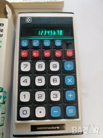 Ретро калкулатор Commodore 9D25, снимка 2 - Друга електроника - 48741401