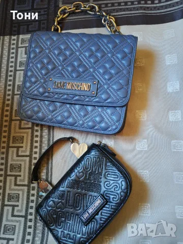 Дамска чанта за рамо с верижка  Genuine Love Moschinо