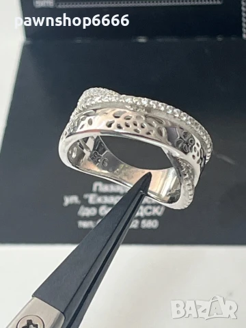 Сребърен пръстен 925, снимка 3 - Пръстени - 50466778
