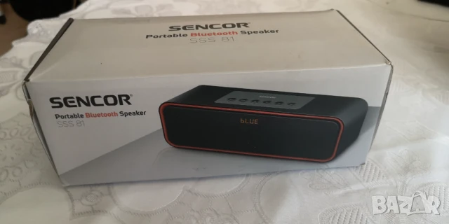 Стерео колонка Sencor с FM, Блутут, USB и карта