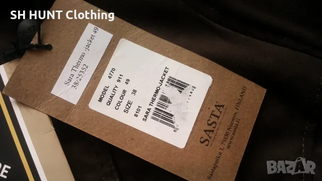 SASTA SARA THERMO GORE-TEX Women's Jacket размер 38 / M за лов дамско яке водонепромокаемо - 973, снимка 12 - Якета - 48899321