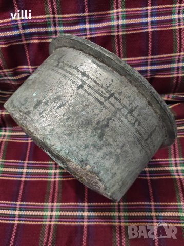 Стар меден съд за готвене, снимка 4 - Антикварни и старинни предмети - 39606354