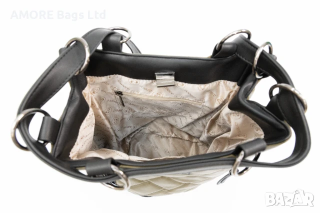 Спортно елегантна дамска раница AMORE Livia - Green, снимка 4 - Раници - 50659653