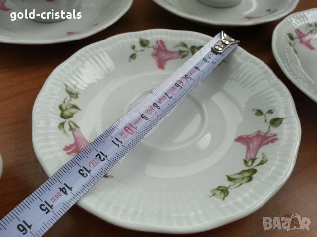 Стар полски порцелан чаши за чай кафе , снимка 6 - Антикварни и старинни предмети - 34488784