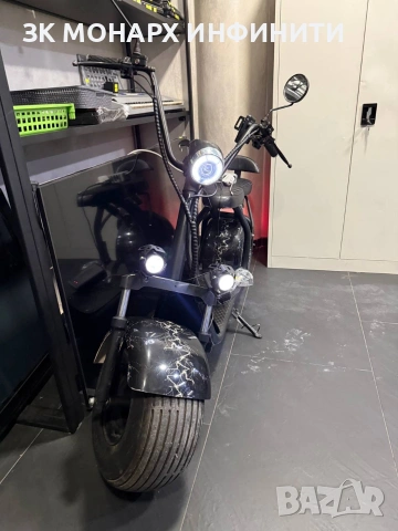 Електрически Скутер HARLEY със зарядно , снимка 6 - Друга електроника - 53158729