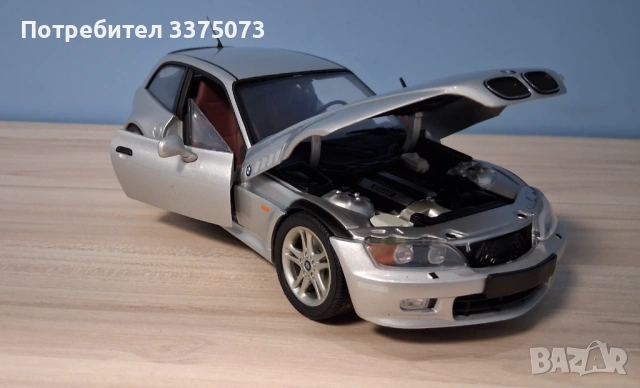 BMW Z3 Coupe 2.8 UT model 1:18, снимка 7 - Колекции - 53158769